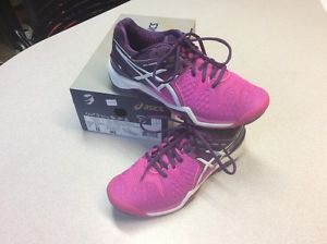 Ladies Asics Gel-Resolution 6. Hot Pink/Purple in Sz 8
