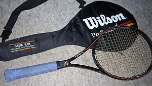 Wilson Pro Staff 6.0 classic with Cover! RARE Excellent 4 3/8”