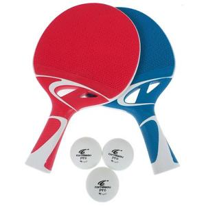 Raquette tennis de table Cornilleau Tacteo pack duo Rouge 80600 - Neuf