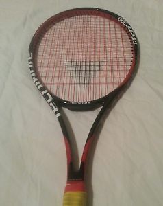 Tecnifibre TFight 320 VO2 Max, 4-3/8; 2012-Black/Red-used Strung