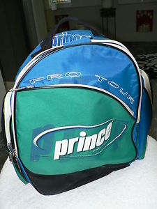 Prince ProTourt Backpack, 5 compartments: 2 = balls, 2 = rackets, 1 = gear, MINT