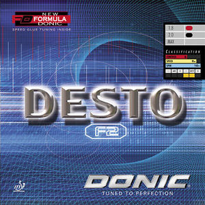 Donic Desto F2 Revestimiento De Ping Pong