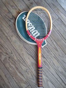 Spalding ERIK VAN DILLEN Tournament Woodstar Tennis Racquet w/Case FREE SHIPPING