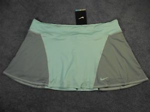 NIKE DRI-FIT  WOMEN'S GREY TENNIS SKORT SZ XL, #620842-450