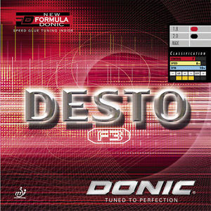 Donic Desto F3 Revestimiento De Ping Pong