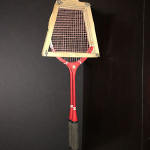 PAIR OF VINTAGE SPALDING "SUPERBA" BADMINTON RACQUETS