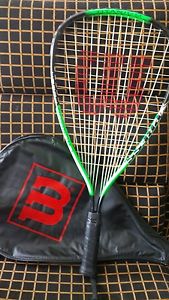 Wilson Crushing Power Titanium Racketball Racket - black green - USED