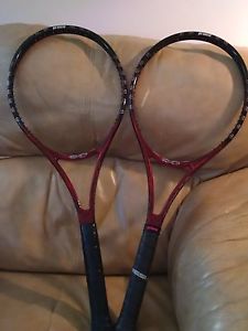 2 pro stock prince racquets