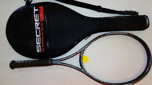 New Yamaha Secret-10II Grip Size L5 4 3/8" Tennis Gray/Black*