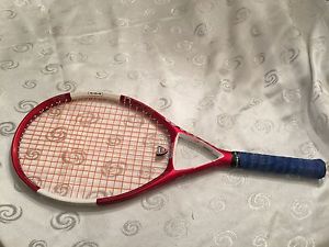 Wilson 4 1/4 HS2 Oversize Tennis Racquet 110 sq." Headsize, 27.5" Long ncode n5