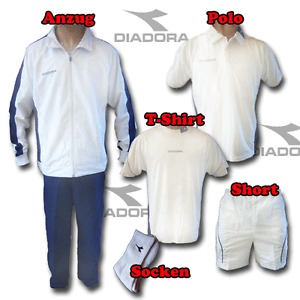 Diadora Tenis conjunto completo Textil
