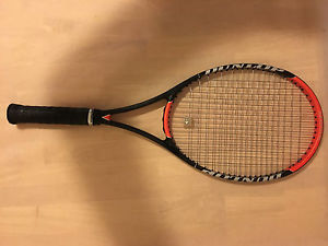 DUNLOP 300G Hotmelt Braided Carbon Construction Tennis Racquet 4 1/2-Tour Spec.