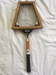 Vintage MacGregor Speedwood Tennis Racquet with Wood Press