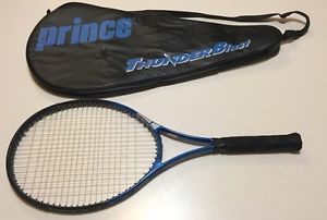 Prince ThunderBlast 107 OS 700 Graphite Composite Demo Tennis Racket 4 3/8 Case