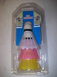 Lot of - 36 - Badminton Shuttlecocks, New.