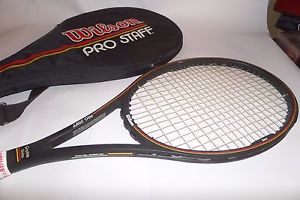 Wilson Pro Staff Midsize tennis racquet 85  St. Vincent + cover - Nice!