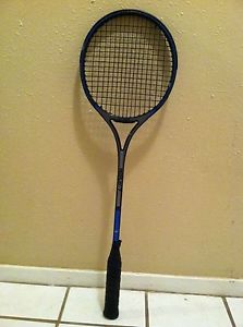 "VINTAGE GRAPHITE" YONEX - REXPLAY-7 Squash Racket - SR7 - 27" Tall - with case