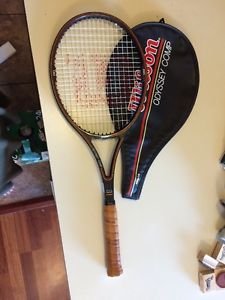 Wilson Odyssey Comp Midsize Graphite Composite 4 3/8" Tennis Racquet Nice!