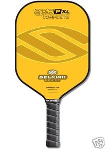 New Selkirk 200P XL Polymer Composite Pickleball Paddle with lifetime warranty