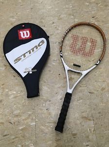 Wilson Sting Graphite Titanium Power Slots 4 3/8 L3 Tennis Racquet