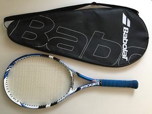 Babolat C-Drive 105 Tennis Racket Racquet Blue L1 4-1/8" Grip with bag, Strung