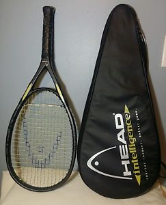 Head Intelligence i.S12 Tennis Racket  4-1/2" Grip And Case