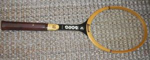 Vintage BANCROFT Bjorn BORG Personal TENNIS RACQUET Racket good condition