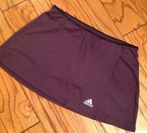 NEW Adidas L Clima 365 Skirt Shorts Skort Tennis Athletic Sport Purple Large