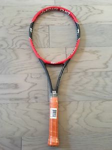 Wilson RF Pro Staff 97 Autograph  Tennis Racquet Racket 4 3/8 Free Diadem String