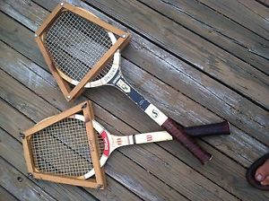 Wilson Maureen Connolly Speed Flex Fibre Face  Tennis Racquet +1  Spaulding