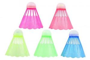 Talbot Torro Badminton Balle Boule en plastique Aerospace coloré 5 Pièces