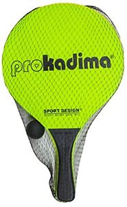 Pro Kadima Paddle Ball Set (Assorted Colors) (Neon Green/ Yellow)