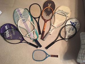 Lot Of 6 Tennis Racquets!!