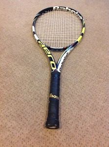 BABOLAT AEROPRO DRIVE GT 2013 tennis racquet racket 4 1/4 RAFAEL NADAL -Reg $200