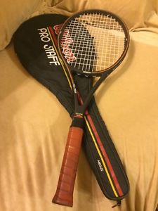 WILSON PRO STAFF 6.0 MIDSIZE 85 TENNIS RACQUET 4 1/2  ST.VINCENT (NEW STRINGS)