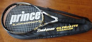 PRINCE Thunder Ultralite Titanium Shaft Longbody Oversize Morph Tennis Racquet