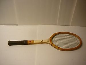 Wilson Jack Kramer Autograph Wood Tennis Racquet Vintage