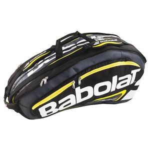 Babolat Línea De Equipo 12 Bolso negro/ amarillo