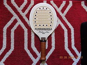 POWERPADDLE by Brian Lee, Excellent condition, wooden paddle ,speed and strength