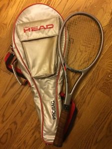 RARE VINTAGE HEAD ELITE MIDSIZE 4 5/8 M5, TENNIS RACQUET RACKET & PRO CASE