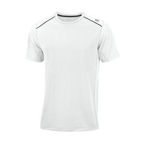 Wilson Fenom Elite Crew camiseta de los hombres blanco WRA703004