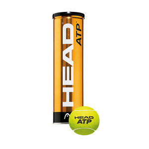 HEAD "ATP metal can" 4 Bolas de tenis (570314)
