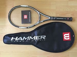 Wilson Tennis Raquet 96 Head Size H Rival Isogrid With Bag