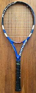 2011 BABOLAT Pure Drive GT Plus STRUNG Tennis Racquet! 4 1/4! HUGE DEAL!