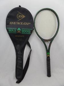 vtg DUNLOP Tennis Racquet MAX 200G Graphite 4-3/8 John McEnroe