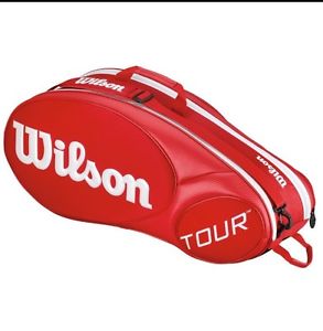 Brand New Wilson Tour Molded 2.0 6 Pack Tennis Racquet Bag
