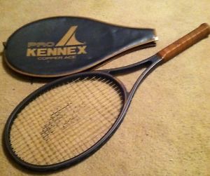 Vintage Tennis Racquet By Pro Kennex Copper Ace 4 1/4