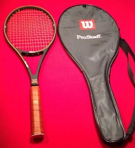 WILSON PRO STAFF MIDSIZE PWS GRAPHITE KEVLAR TENNIS Racquet 4 1/2 L4 VTG