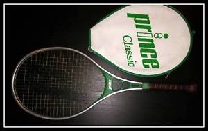 Prince CLASSIC Tennis Racquet Original Leather Grip ZIPPER Racket CASE Free SHIP