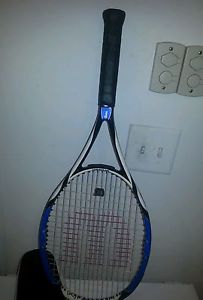 WILSON K FACTOR (K) PRO 6  TENNIS RACQUET 4 1/2" GRIP W/ CASE